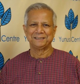 Nobel Peace Prize Winner Dr. Muhammad Yunus